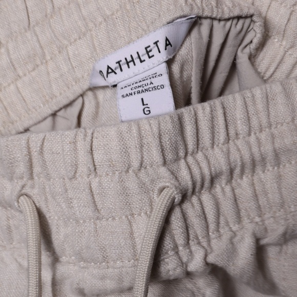 Athleta Retreat Linen Jogger Size Large - Picture 4 of 4
